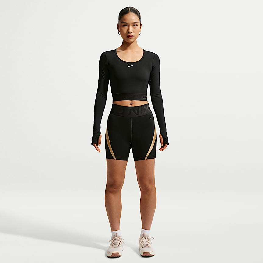 NIKE公式】Nike Pro シームレス ウィメンズ Dri-FIT ハイウエスト 13cm